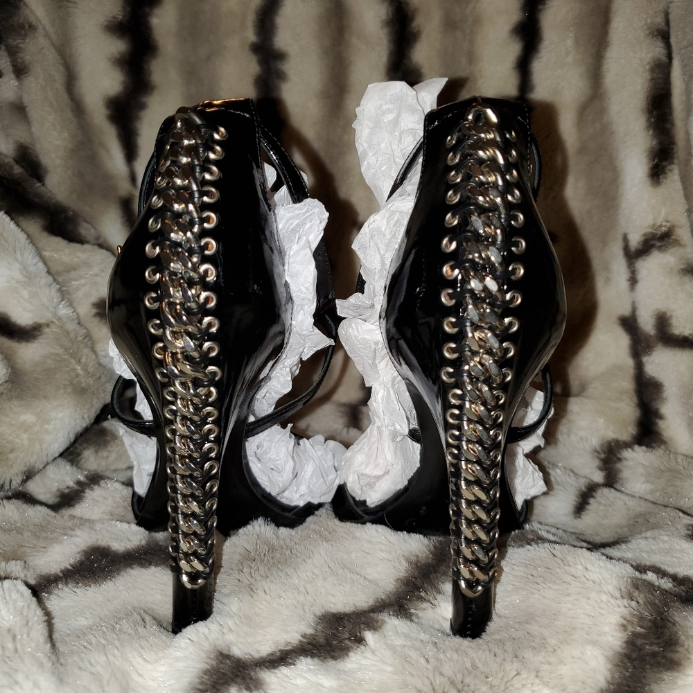 🔥 Authentic Versace Chain Heels 🔥 - Picture 6 of 16
